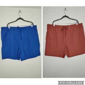 Madewell 6 1/2" (Re)sourced Everywear Shorts Bundles Men's Size XXL